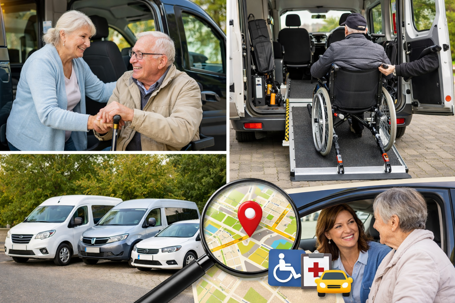 Fahrdienst in der Nähe finden – so klappt es schnell und zuverlässig